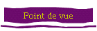 Point de vue